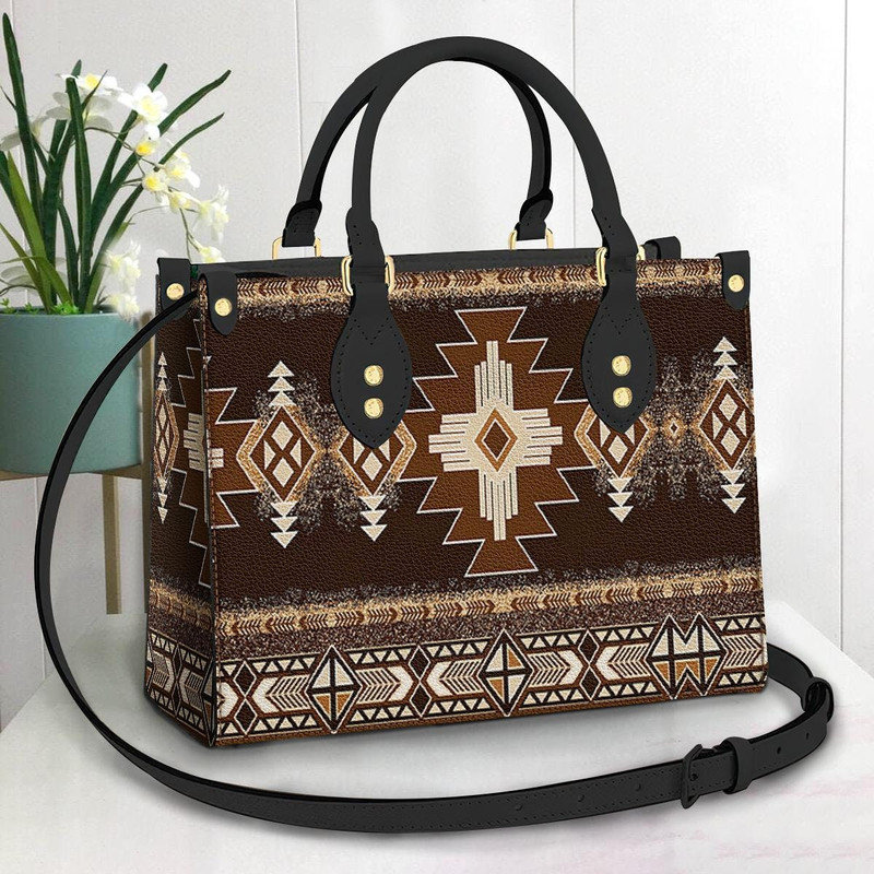 Native American 2 Leather Bag, Crossbody Bag, Woman Shoulder Bag, Gift for girlfriend, Shopping Bag TD_TL160505Y.jpg