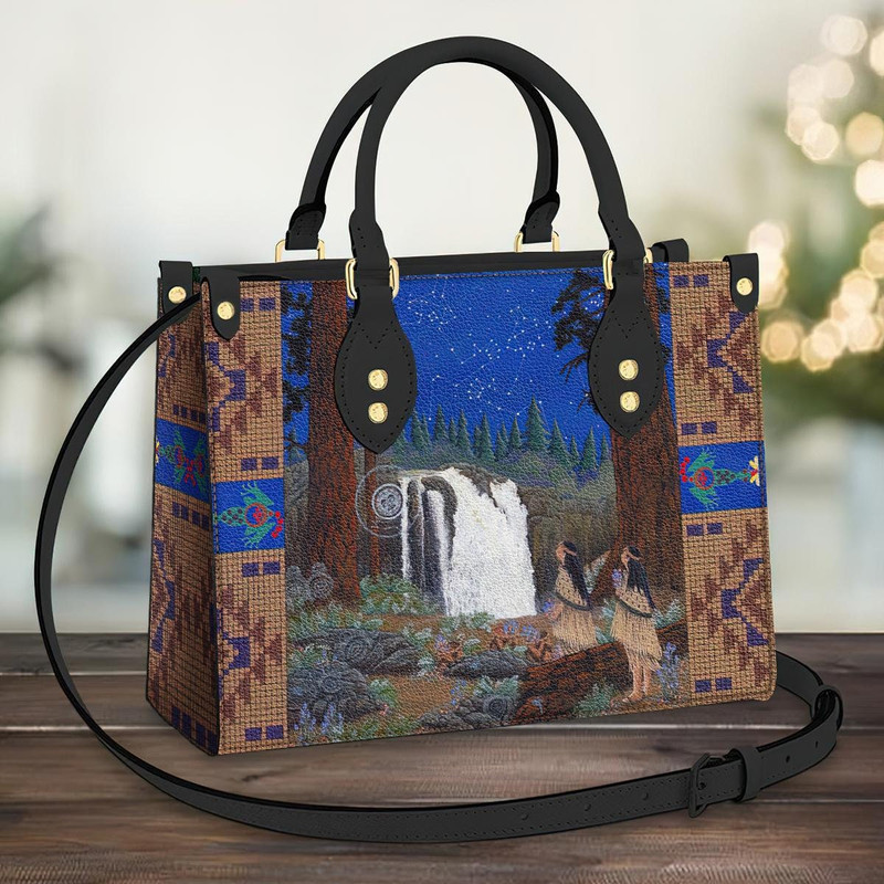Native American Spirit Leather Bag, Crossbody Bag, Woman Shoulder Bag, Gift for girlfriend, Shopping Bag TD_MT100513D.jpg