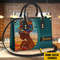 Personalized African Girl Leather Bag, Crossbody Bag, Woman Shoulder Bag, Gift for girlfriend, Shopping Bag TD_HN130506M.jpg