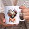 Flower Heart Mom Ceramic Mug, 11oz, Mom gift, gift for mama, gift for a Mother flower mug, Mother  butterfly mug, coffee mug, Flowers heart.jpg