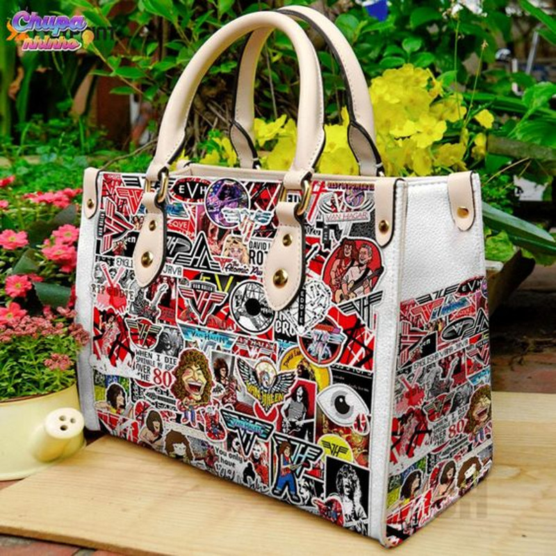 Stylish van halen leather handbag gift for womens day.jpg