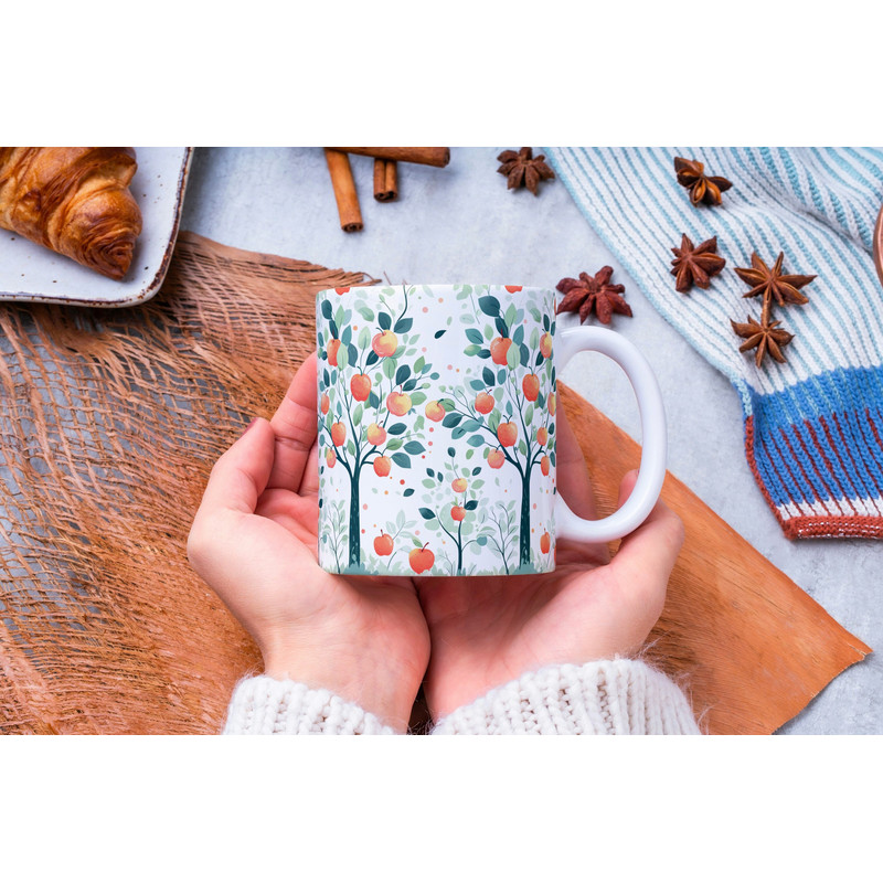 Personalized Apple Tree Mug, Apple Lover Gift, Apple Coffee Mug, Fruit Mug, Gift for Her, Gardening Lover Mug, Gift for Him, Apple Mug.jpg