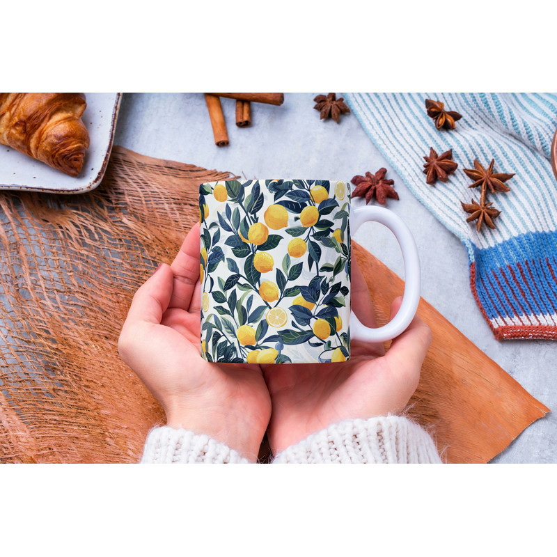 Personalized Lemon Tree Mug, Lemon Lover Gift, Lemon Coffee Mug, Fruit Mug, Gift for Her, Gardening Lover Mug, Gift for Him, Lemon Mug.jpg