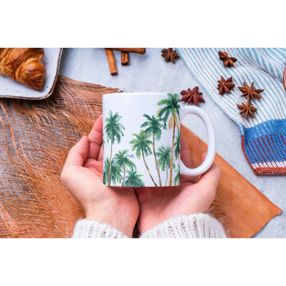 Personalized Palm Tree Mug, Palm Tree Lovers Gift, Gift for Her, Gift for Him, Travel Mug, Vacation Mug, Beach Lover Gift, Island Mug.jpg