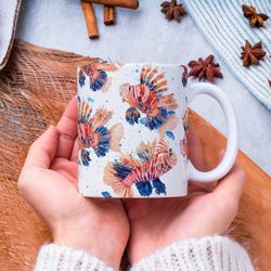 sealion fish mug, fish lover gift, fishing coffee mug, fisherman gift, fathers day gift, gift for dad, fishing gift