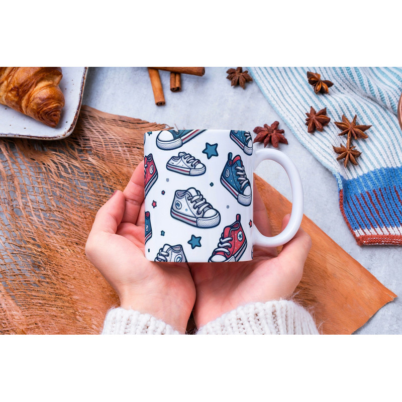 Personalized Sneaker Mug, Sneaker Lover Mug, Sneaker Coffee Mug, Sneakerhead Gift, Sneaker Collector Mug, Gift for Her, Gift for Him, Shoe.jpg