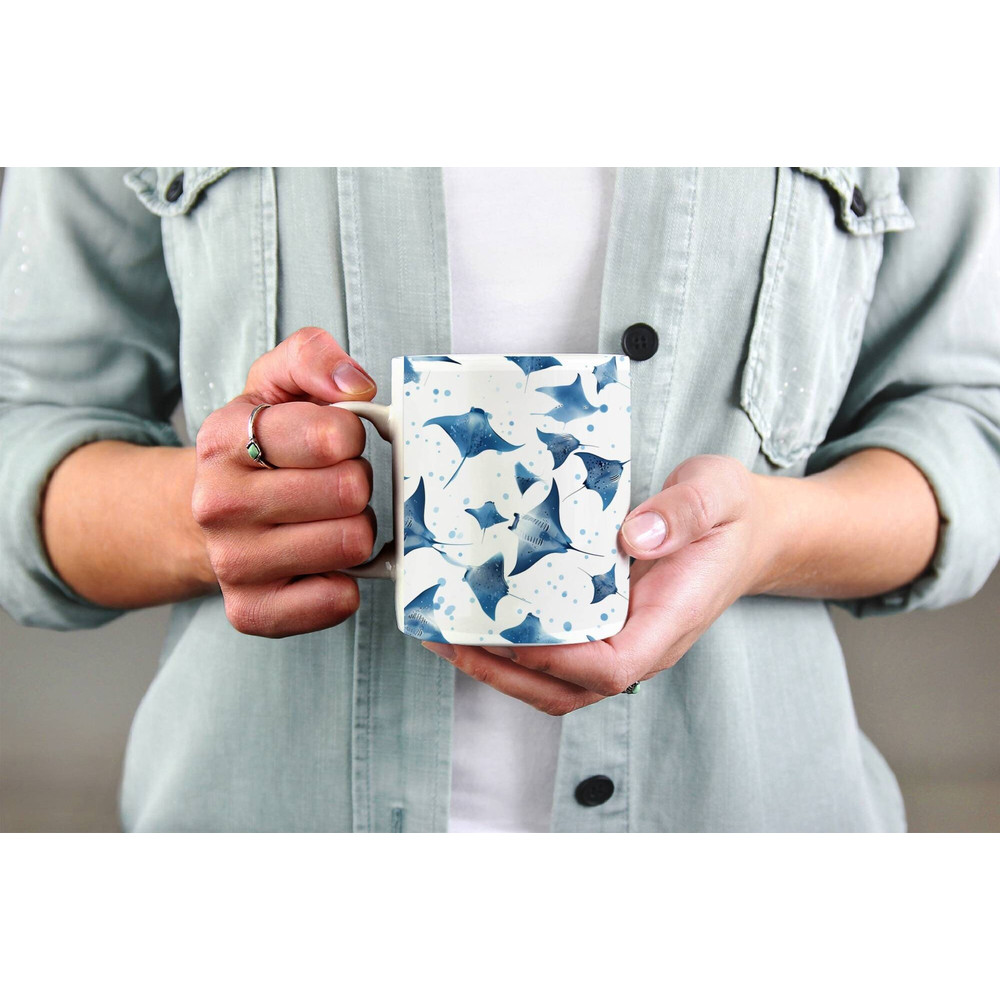 Personalized Stingray Mug, Stingray Gift, Stingray Lover Mug, Ocean Lover Mug, Stingray Coffee Mug, Stingray Coffee Cup, Gift for Her.jpg