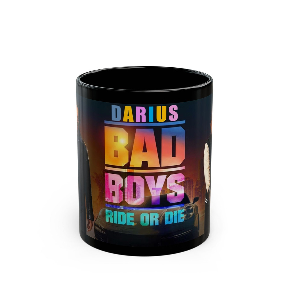 Custom Personalised Bad Boys Ride or Die Movie Theme Mug -Personalise with your Name in Will Smith Bad Boys 4 2024 Movie Art Design Mug Gift.jpg