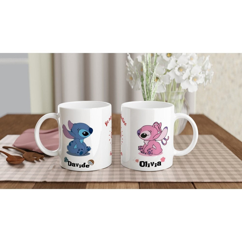 Disney Stitch and Angel Customizable Mug - Valentine's Day Gift - For Him and For Her.jpg