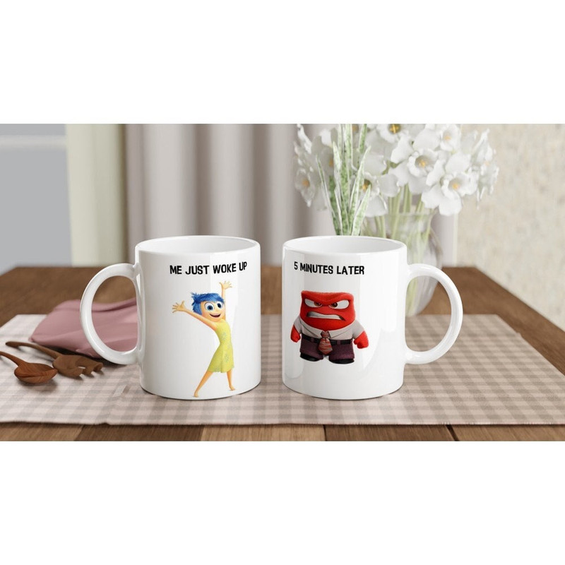 Funny Inside Out Meme Mug - Joy and Anger With Customizable Phrases - Bring the Joke to Life by Turning the Mug Over!.jpg