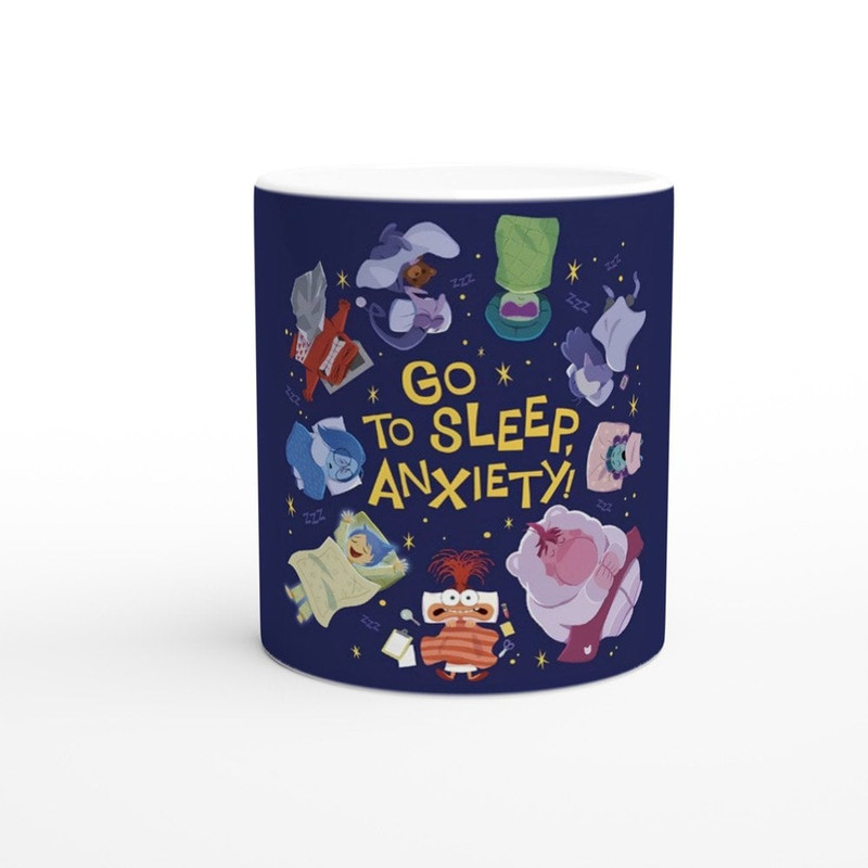 Inside Out Movie Mug with All the Emotions - Go to Sleep Anxiety! - Fun Mug in Fan Art Style.jpg