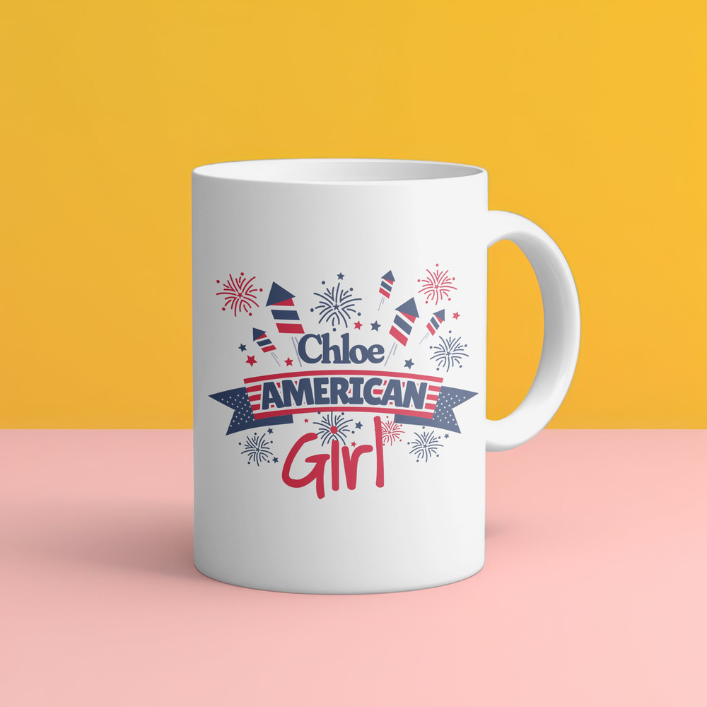 Custom 4th of July mug for American kid birthday gift for grandkid mug with name personalized mug for Independent Day gift for teen girl mug.jpg