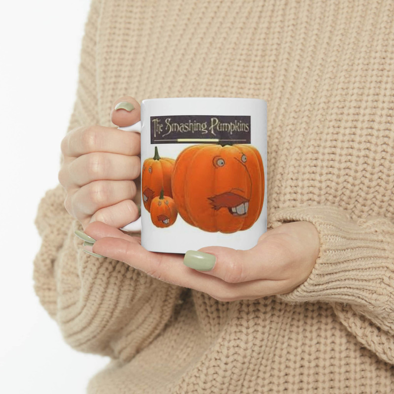 Funny Smashing Pumpkins Ceramic Mug, 11oz.jpg