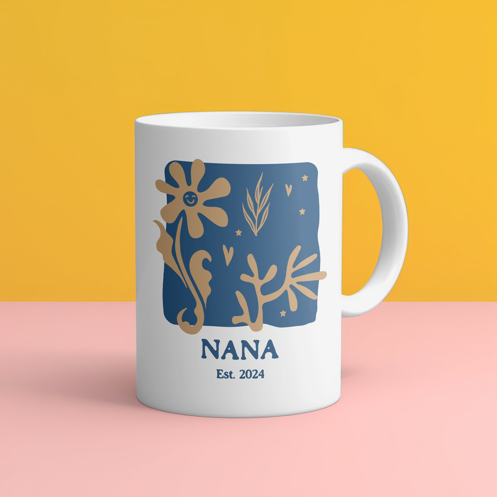 New Grandma gift Mother’s Day custom new nana mug first time grandma reveal gift new gigi mug promoted to grandma gift for grandma to be mug.jpg
