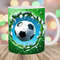3D Soccer Ball Mug Wrap, 11oz & 15oz Mug Template, Hole In A Wall Mug Sublimation Design, Mug Wrap Template, Instant Digital Download PNG.jpg