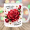 Never Let Anyone Dull Your Sparkle Mug Wrap, 11oz & 15oz Mug Template, Mug Sublimation Design, Rose Mug Wrap, Instant Digital Download PNG.jpg