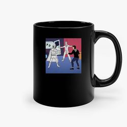 Pointing Meme Moon Knight Ceramic Mug, Funny Coffee Mug, Birthday Gift Mug
