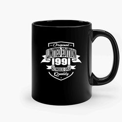 Original Limited Edition 1991 Ceramic Mug, Funny Coffee Mug, Gift Mug