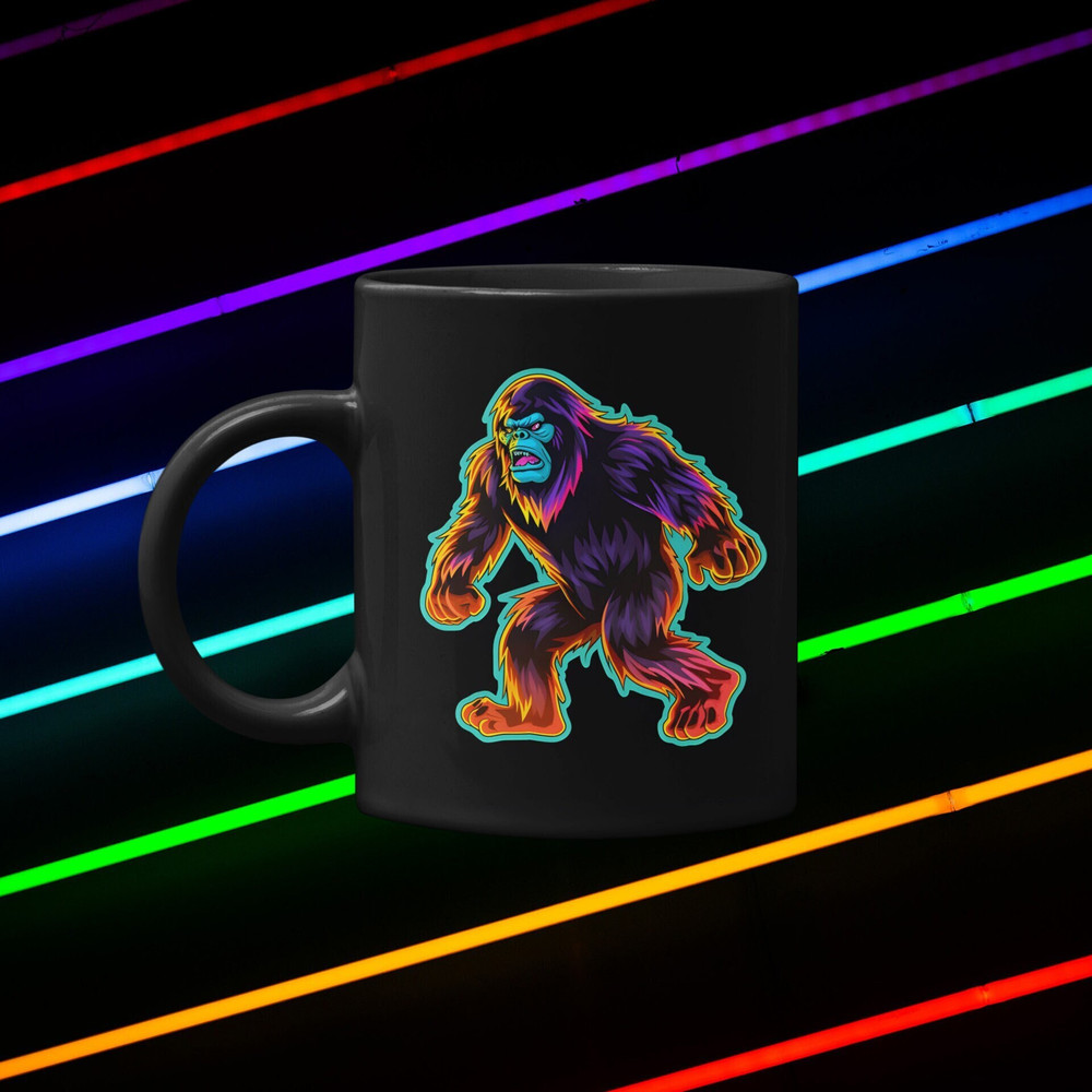 Sasquatch Coffee Mug, Luminous Trash core Mug, Sasquatch Lover Gift, Sasquatch Mug, I Love Sasquatch, Sasquatch Believer, 11oz Mug.jpg