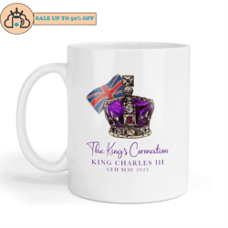 king charles iii coronation commemoration mug