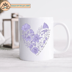 lavender haze midnights album mug swiftie fan merch