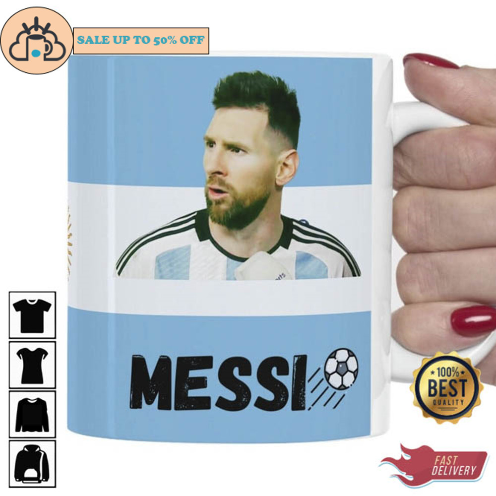 Lionel Messi Argentina Que Mira Bobo World Cup Mug.jpg