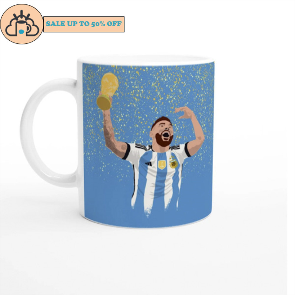 Lionel Messi World Cup 2022 Qatar Printed Mug.jpg