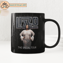 lizzo the special tour the sign about damn time lizzbians fan mug