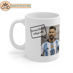 messi meme at world cup coffee ceramic mug