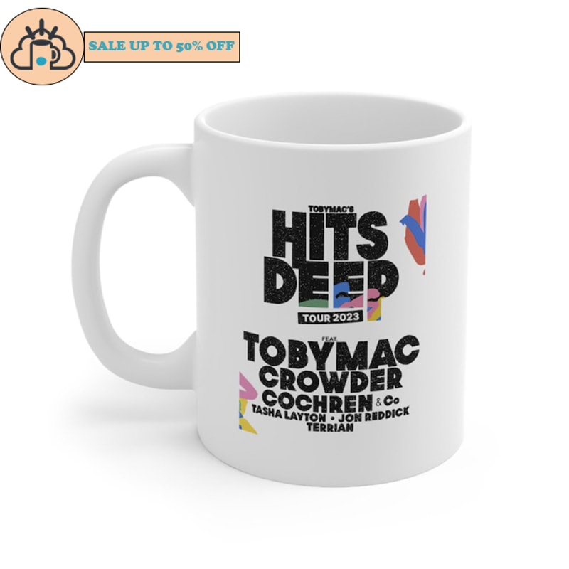 New Rare 2023 TobyMac Hits Deep Tour Coffee Mug.jpg