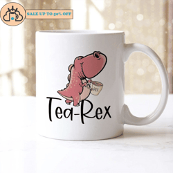 novelty dinosaur tea rex mug jurassic dino tea cup