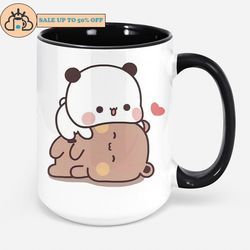 panda bear hug bubu dudu classic mug funny gifts best coffee mug