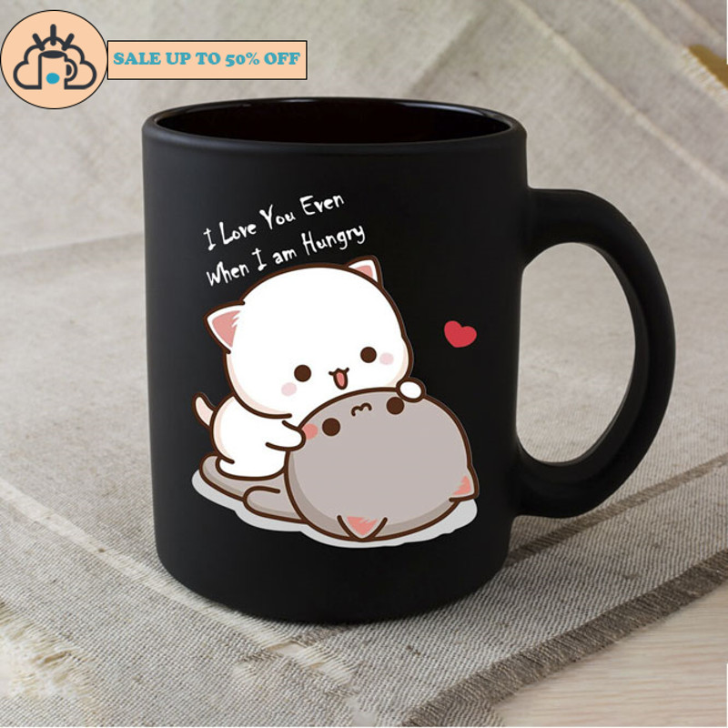 Peach Goma I Love You Even When I Am Hungry Mug.jpg