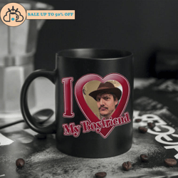 pedro pascal i love my boyfriend mug