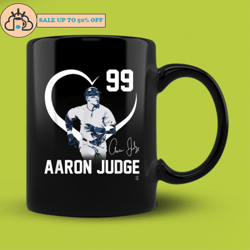 player heart aaron judge baseball coffee mug