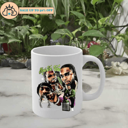 pop smoke meet the woo hip hop throwback front and back mug