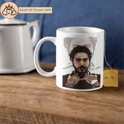post malone concert trending mug