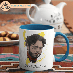 post malone tour 2023 pop music mug