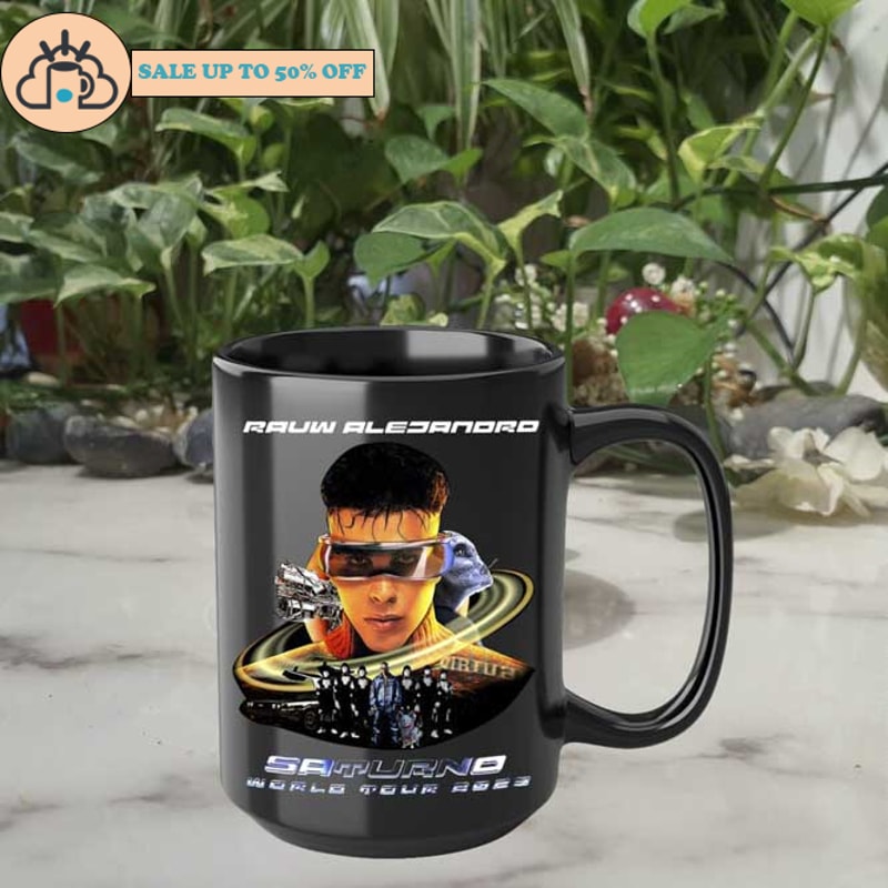 Rauw Alejandro Saturno World Tour 2023 Ceramic Coffee Mug.jpg