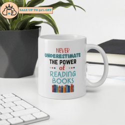 reading mug gift for readers book worm