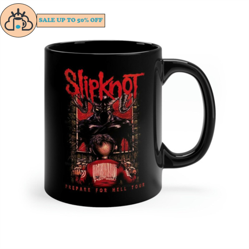 Slipknot Heavy Metal Music Ceramic Coffee Mug.jpg