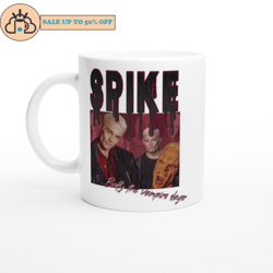 spike james marsters 90s vintage mug