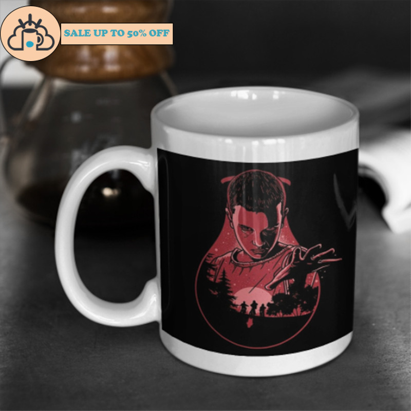 Stranger Things Eleven 11 Poster Ceramic Mug.jpg