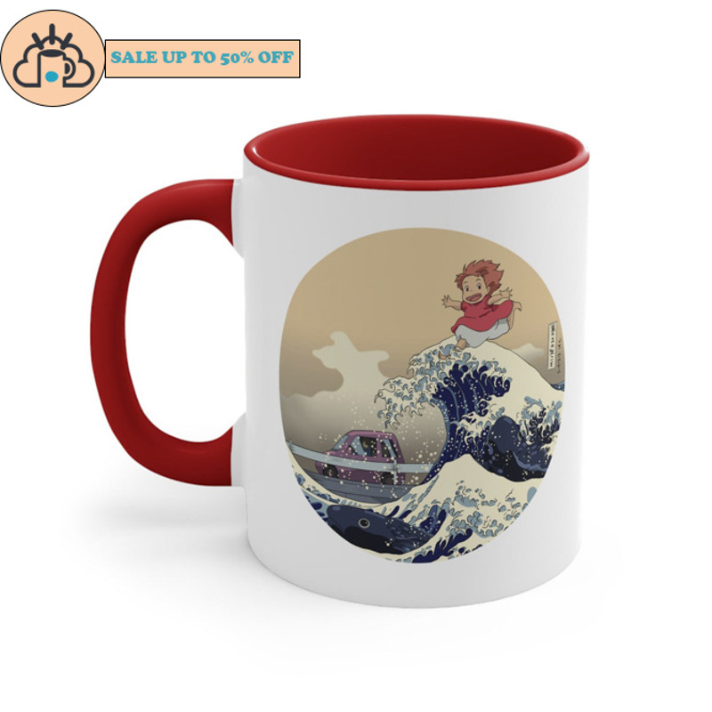 Studio Ghibli Ponyo Anime Coffee Mug Gift for Fan.jpg