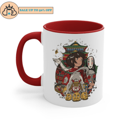 studio ghibli spirited away anime chihiro haku coffee cup