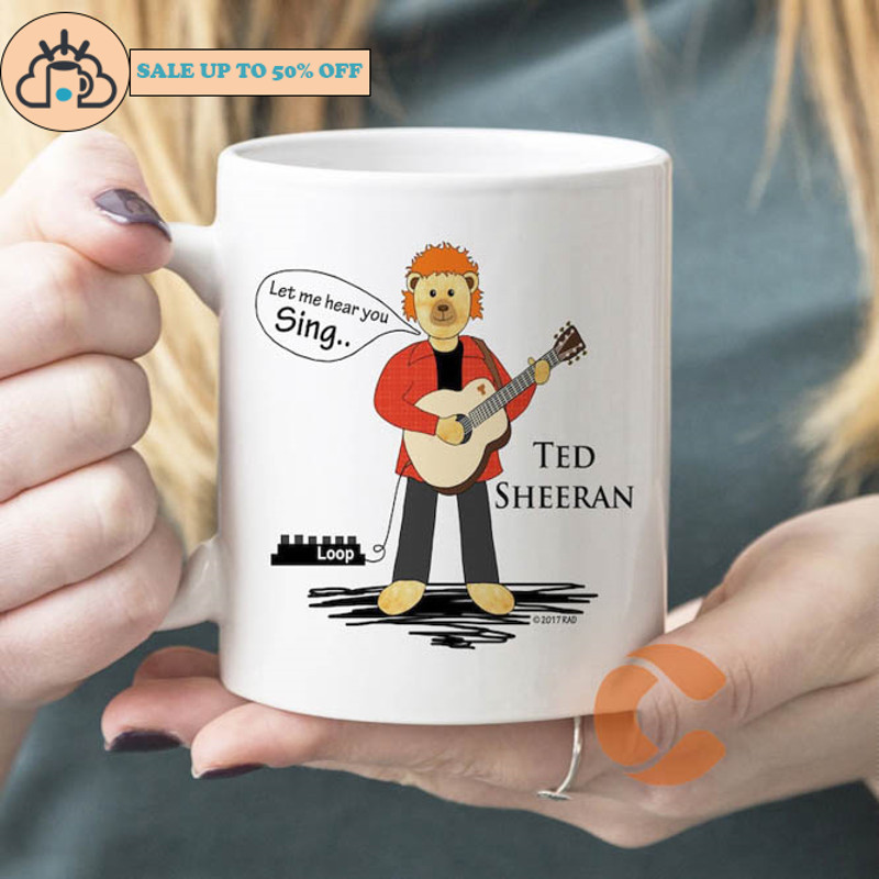 Ted Sheeran Ed Sheeran Mug Music Lover Gift.jpg