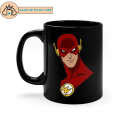 the flash black grim reaper ceramic coffee mug