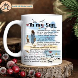 to my son coffee mug gift for son from mom