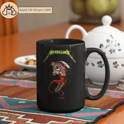 venom mouth metallica m72 world ceramic coffee mug