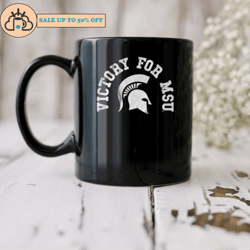 victory for msu michigan state spartans coffee mug